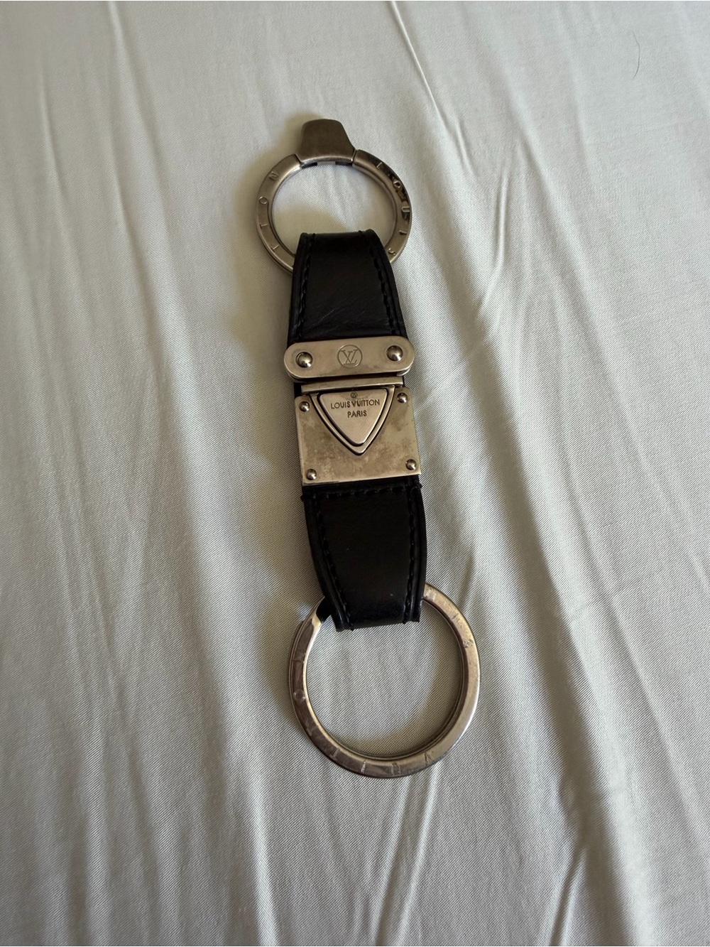 Vintage Louis Vuitton Port Cles Valet Nomade Leather Keychain